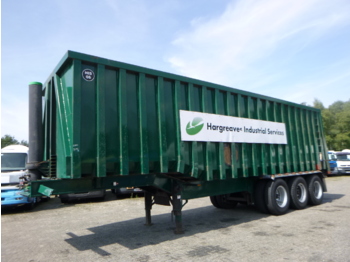 Kipper oplegger Titan Tipper trailer steel + inox 70 m3 / 68 tonnes