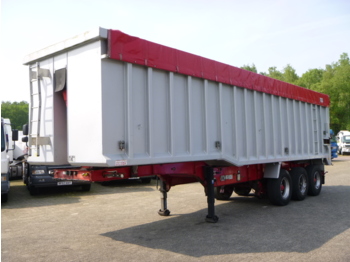 Wilcox Tipper trailer alu 54 m3 + tarpaulin - Kipper oplegger
