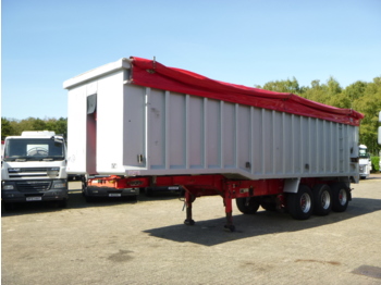 Wilcox Tipper trailer alu 54 m3 + tarpaulin - Kipper oplegger