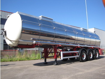 Tankoplegger voor het vervoer van chemicaliën Klaeser 2002, 30.000 L., 1 comp., ADR, Tank code: L4BH: afbeelding 1