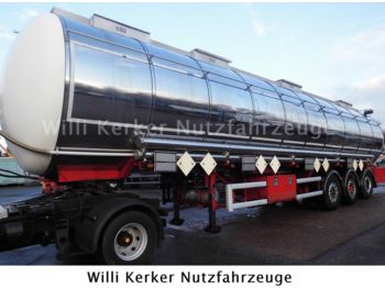 Tankoplegger Klaeser V4A Chemieauflieger 55 cbm   7491: afbeelding 1