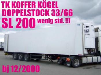 Kögel SVKT 24/ DOPPELSTOCK 33/66 SL 200 THERMOKING - Koelwagen oplegger