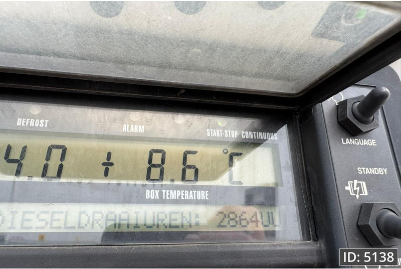 Koelwagen oplegger Krone SD / Disk brakes / Palletbox / Vector 1550