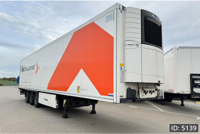 Koelwagen oplegger Krone SD / Disk brakes / Palletbox / Vector 1550