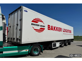 Koelwagen oplegger Renders ROC 16.30 / LZV / Doorlader