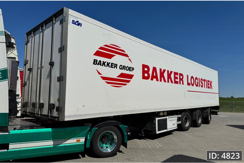 Koelwagen oplegger Renders ROC 16.30 / LZV / Doorlader