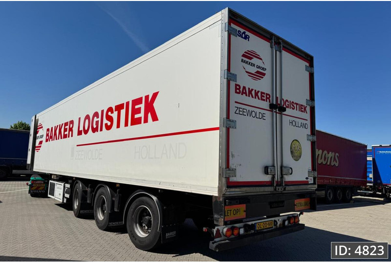 Koelwagen oplegger Renders ROC 16.30 / LZV / Doorlader