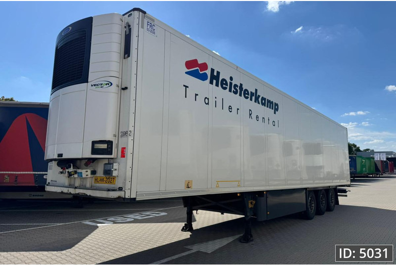 Koelwagen oplegger Schmitz Cargobull SKO 24 / Disk brakes / Carrier Vector 1550 / Palletbox