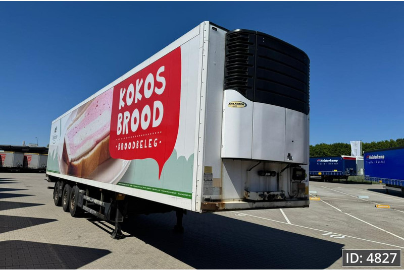Koelwagen oplegger Schmitz Cargobull SKO 24 / Lift axle