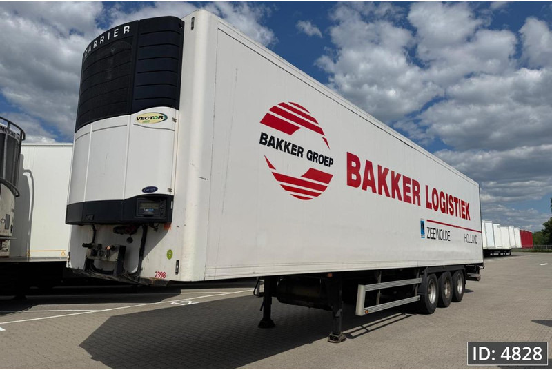 Koelwagen oplegger Sor Iberica SP71 / Lift axle