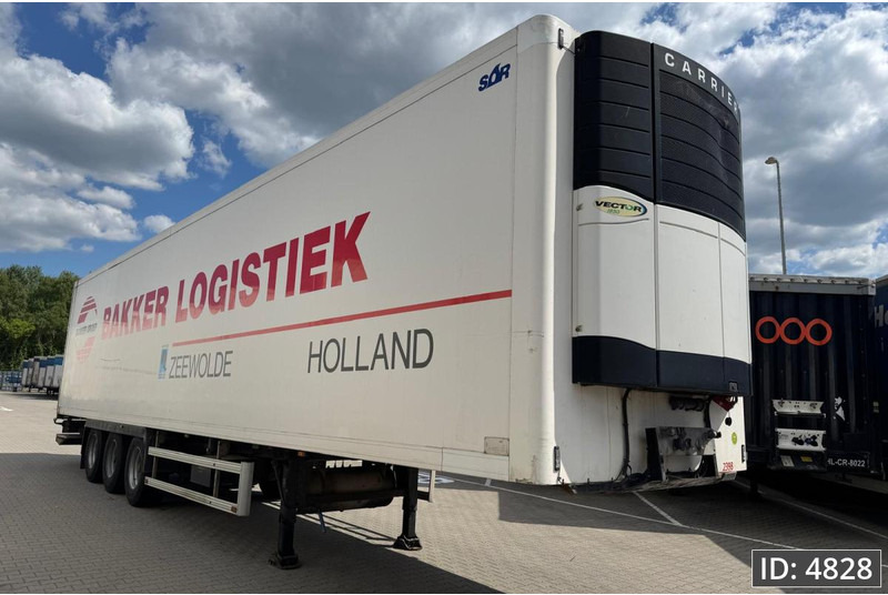 Koelwagen oplegger Sor Iberica SP71 / Lift axle