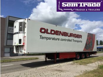 Vogelzang 3-AS LUCHTENBERG MULTI TEMP THERMO KING 2 TONS LAADKLEP SUPER STAAT - Koelwagen oplegger