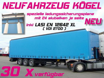 Schuifzeiloplegger Kögel SNCO 24 / MAXX LASI EN 12642 XL / SAF mehrfach: afbeelding 1