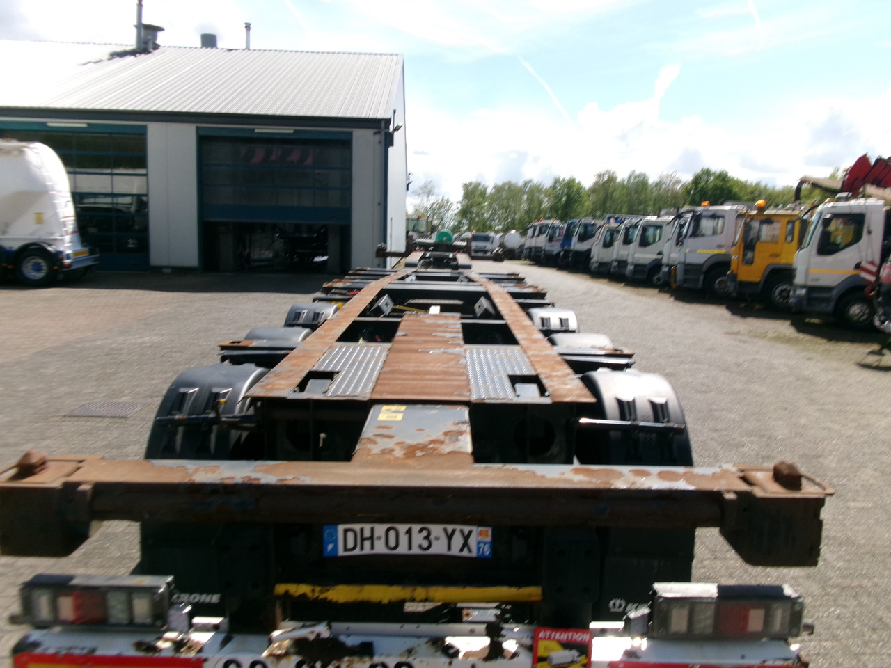 Leasing Krone 3-axle container trailer 20-30-40-45 ft DA08LNA Krone 3-axle container trailer 20-30-40-45 ft DA08LNA: afbeelding 7