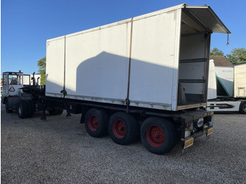 Containertransporter/ Wissellaadbak oplegger LAG 20 / 30 voet container chassis Drums: afbeelding 3