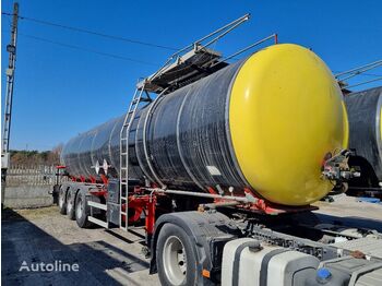 Tankoplegger voor het vervoer van bitumen LAG L4BH: afbeelding 1
