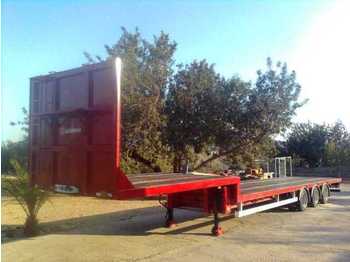 Dieplader oplegger voor het vervoer van zwaar materieel LECIÑENA - Góndola SRE-3ED/A 13600 -PP-N-D: afbeelding 1