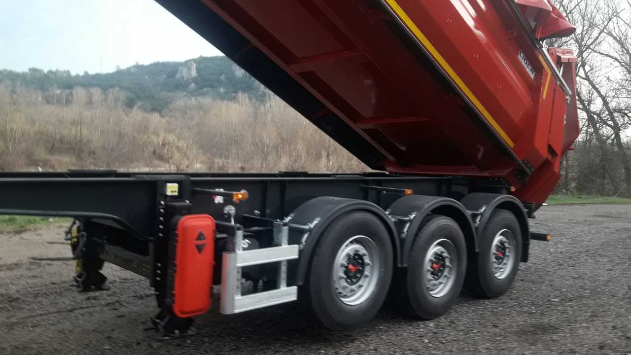 Nieuw Kipper oplegger voor het vervoer van hout LIDER 2023 MODELS YEAR NEW (MANUFACTURER COMPANY LIDER TRAILER & TANKER: afbeelding 8