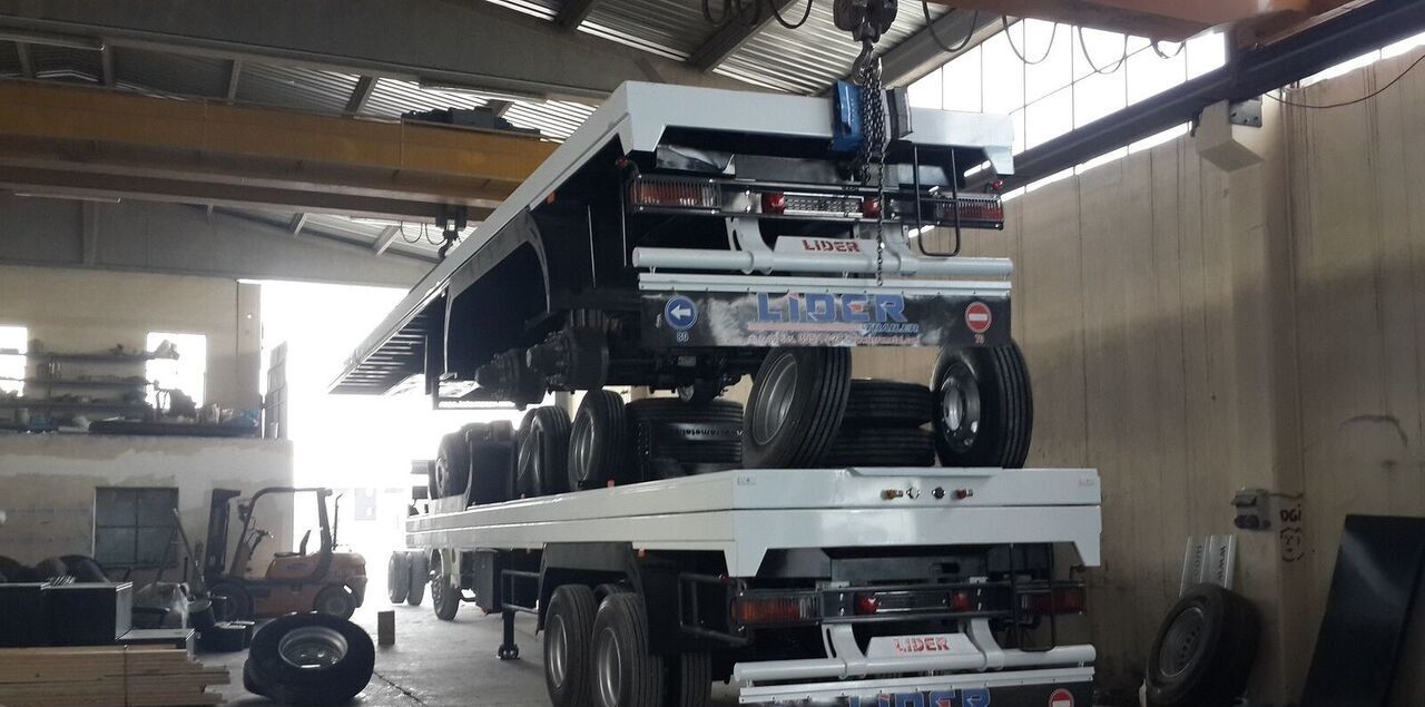 Nieuw Containertransporter/ Wissellaadbak oplegger LIDER 2023 MODEL NEW DIRECTLY FROM MANUFACTURER FACTORY AVAILABLE READY: afbeelding 9