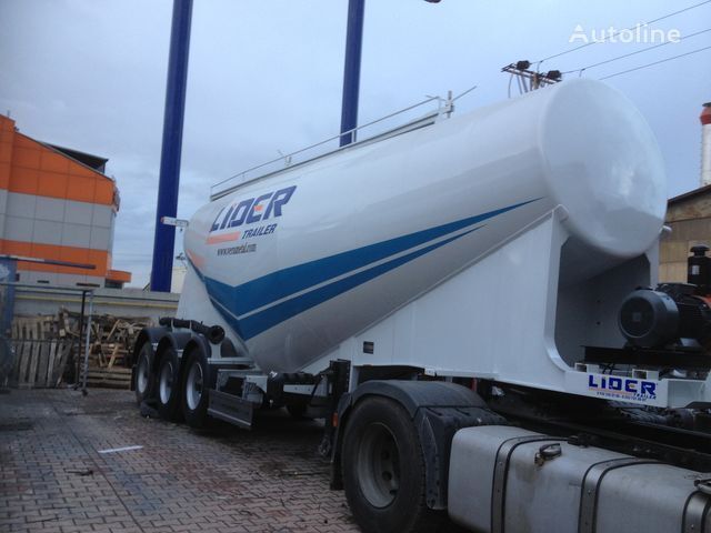 Nieuw Tankoplegger voor het vervoer van cement LIDER 2023 NEW (FROM MANUFACTURER FACTORY SALE: afbeelding 3