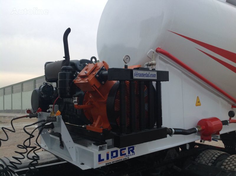 Nieuw Tankoplegger voor het vervoer van cement LIDER 2023 NEW (FROM MANUFACTURER FACTORY SALE: afbeelding 11