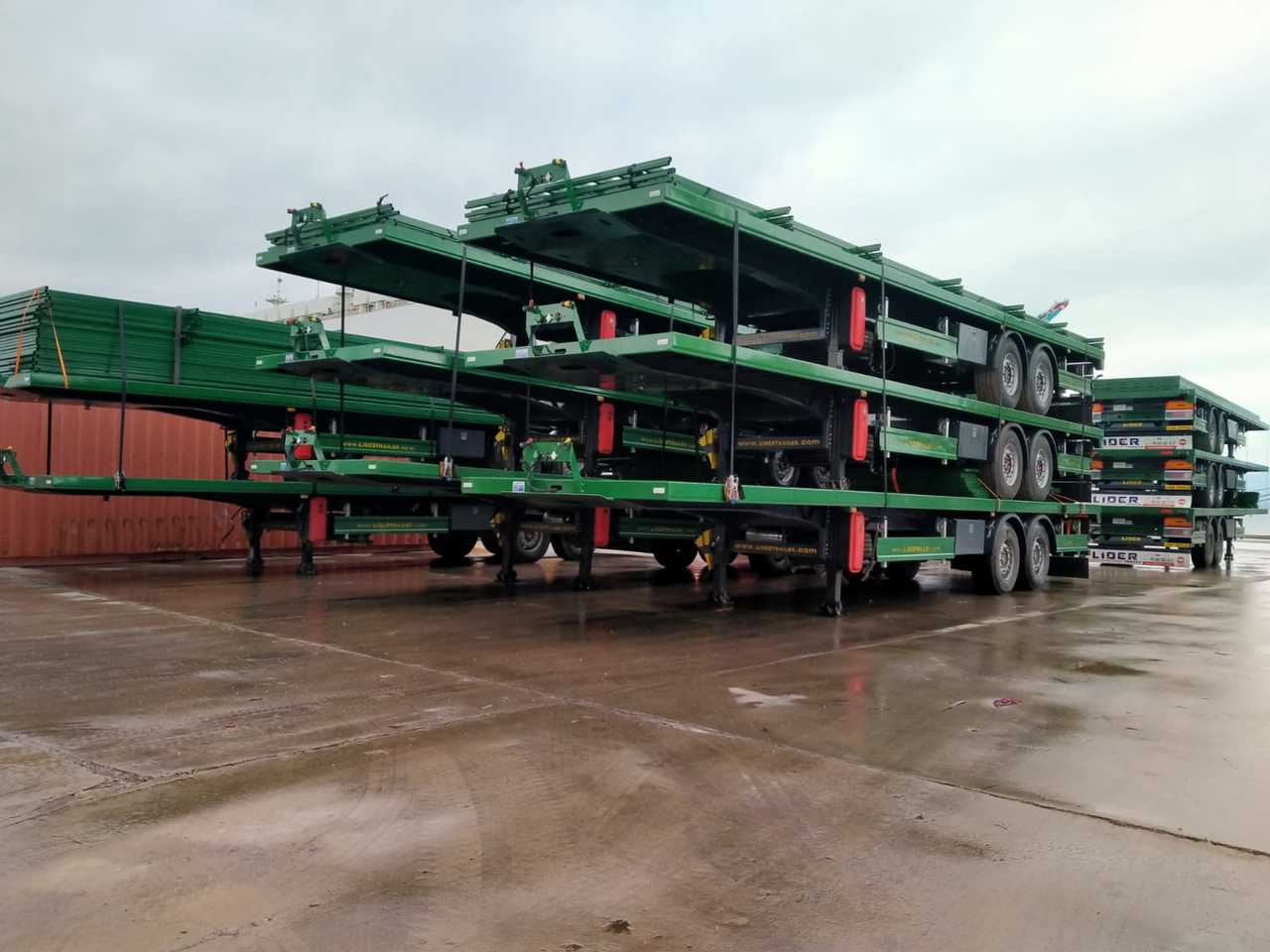 Nieuw Containertransporter/ Wissellaadbak oplegger LIDER 2024 MODEL NEW DIRECTLY FROM MANUFACTURER FACTORY AVAILABLE READY: afbeelding 17