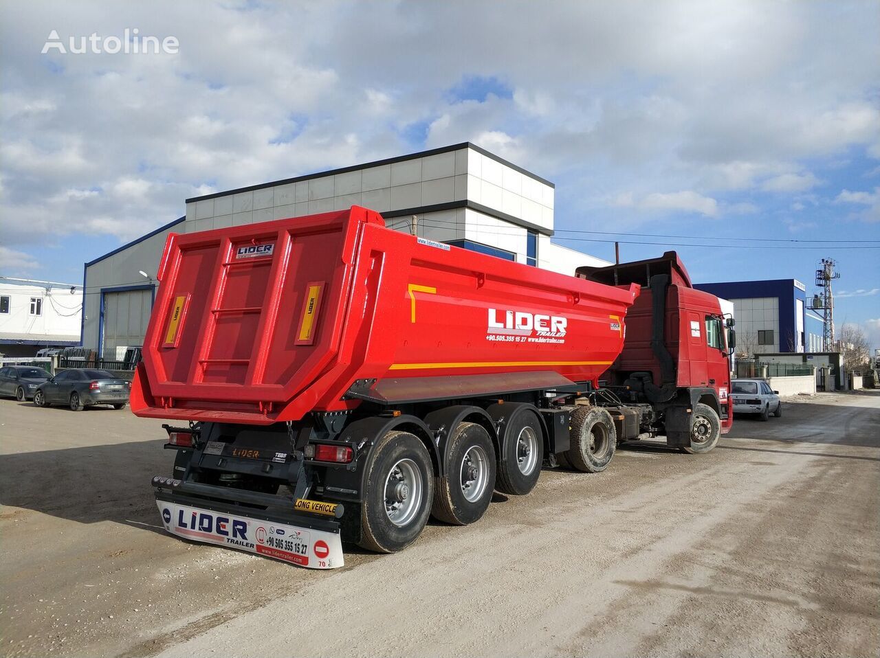 Nieuw Kipper oplegger LIDER 2024 NEW READY IN STOCKS DIRECTLY FROM MANUFACTURER COMPANY AVAILABLE: afbeelding 6