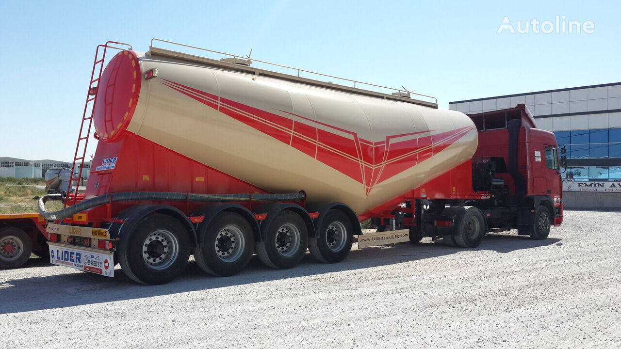 Nieuw Tankoplegger voor het vervoer van cement LIDER 2024 YEAR NEW BULK CEMENT manufacturer co.: afbeelding 2