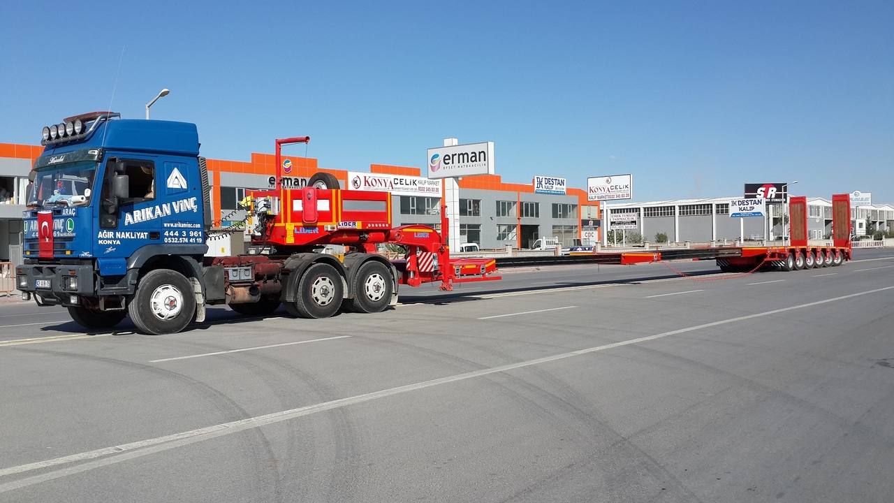 Leasing LIDER 2024 YEAR NEW MODELS containeer flatbes semi TRAILER FOR SALE LIDER 2024 YEAR NEW MODELS containeer flatbes semi TRAILER FOR SALE: afbeelding 2