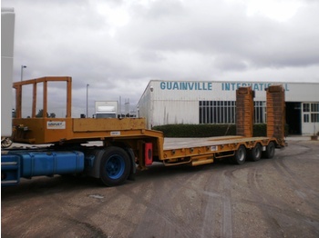 LOUAULT MACHINE CARRIER TRAILER - Oplegger