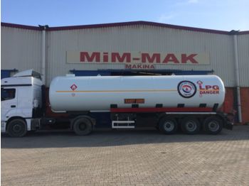 Nieuw Tankoplegger voor het vervoer van gas MIM-MAK 45 m3 LPG TRANSPORT TANK: afbeelding 1
