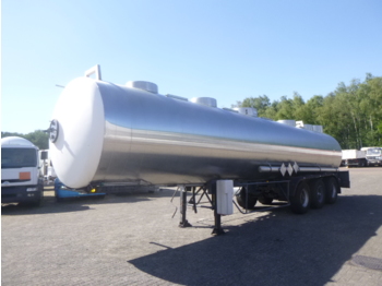 Tankoplegger voor het vervoer van chemicaliën Magyar Chemical tank inox 32.5 m3 / 1 comp: afbeelding 1