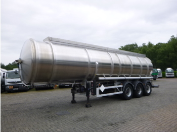 Tankoplegger voor het vervoer van brandstoffen Magyar Fuel tank inox 35.3 m3 / 3 comp + pump / ADR 04/2020: afbeelding 1