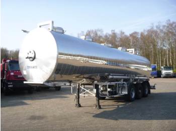 Tankoplegger voor het vervoer van chemicaliën Maisonneuve Chemical tank inox 32.5 m3 / 1 comp: afbeelding 1