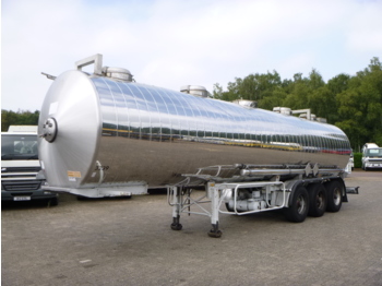 Tankoplegger voor het vervoer van chemicaliën Maisonneuve Chemical tank inox 32.5 m3 / 1 comp: afbeelding 1