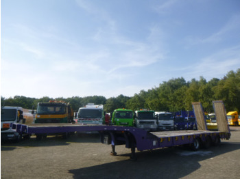 Montracon 3-axle semi-lowbed trailer 48 T + ramps - Dieplader oplegger