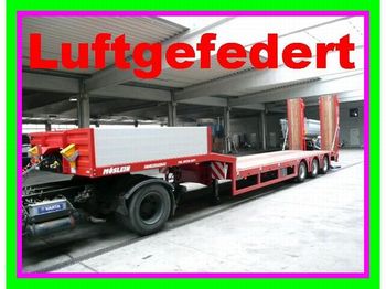 Dieplader oplegger voor het vervoer van zwaar materieel Möslein 3 Achs Satteltieflader, Verbreiterbar und: afbeelding 1