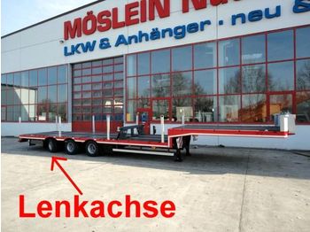 Nieuw Dieplader oplegger voor het vervoer van zwaar materieel Möslein 3 Achs Satteltieflader für Fertigteile, Ba: afbeelding 1
