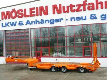 Nieuw Dieplader oplegger voor het vervoer van zwaar materieel Möslein Satteltieflader mit Radmulden: afbeelding 1