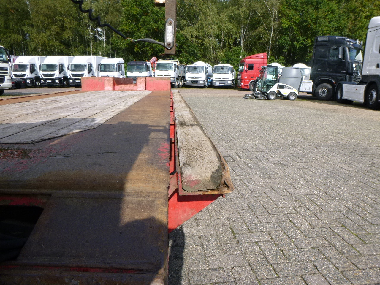 Dieplader oplegger Nooteboom 3-axle lowbed trailer EURO-60-03 / 77 t: afbeelding 14