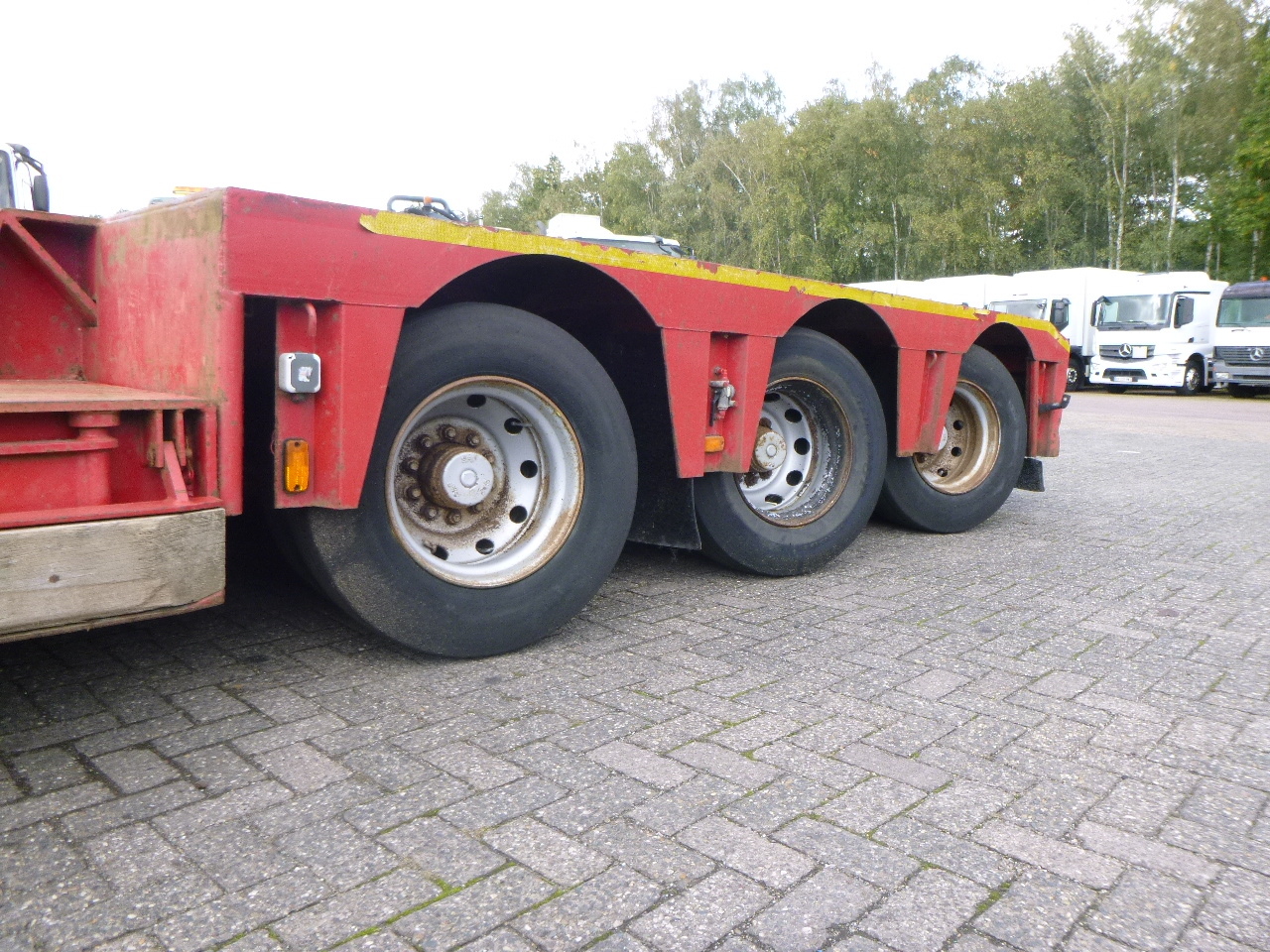Dieplader oplegger Nooteboom 3-axle lowbed trailer EURO-60-03 / 77 t: afbeelding 20