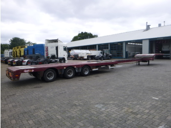 Dieplader oplegger Nooteboom 3-axle semi-lowbed trailer extendable 14.5 m + ramps: afbeelding 4