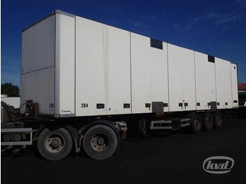 Gesloten oplegger Norfrig WH3-36-135HCTÖM 3-axlar Box Trailer (side doors): afbeelding 1