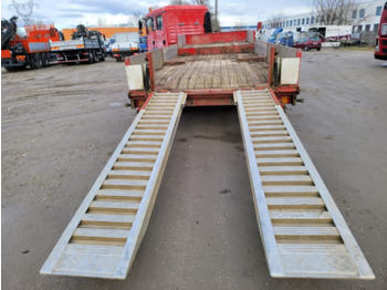 Dieplader oplegger Noyens BE 9.8 tons trailer: afbeelding 2