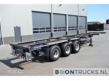 Containertransporter/ Wissellaadbak oplegger Pacton 3139 C-4222 | 20-40ft * STEEL SUSPENSION: afbeelding 1