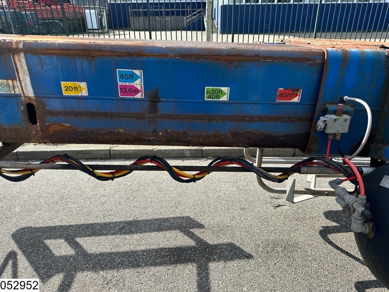 Containertransporter/ Wissellaadbak oplegger Pacton Container 10,20,30,40, 45 FT, 2x Extendable: afbeelding 4
