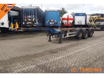 Containertransporter/ Wissellaadbak oplegger Pacton Polyvalent skelet 20-30-40-45 ft: afbeelding 1