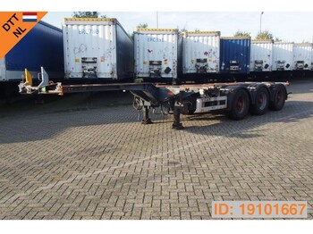 Containertransporter/ Wissellaadbak oplegger Pacton Polyvalent skelet 20-30-40-45 ft: afbeelding 1