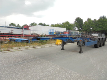 Containertransporter/ Wissellaadbak oplegger Pacton T3-007: afbeelding 1