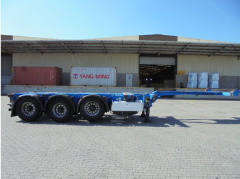 Containertransporter/ Wissellaadbak oplegger Pacton T3-010: afbeelding 1